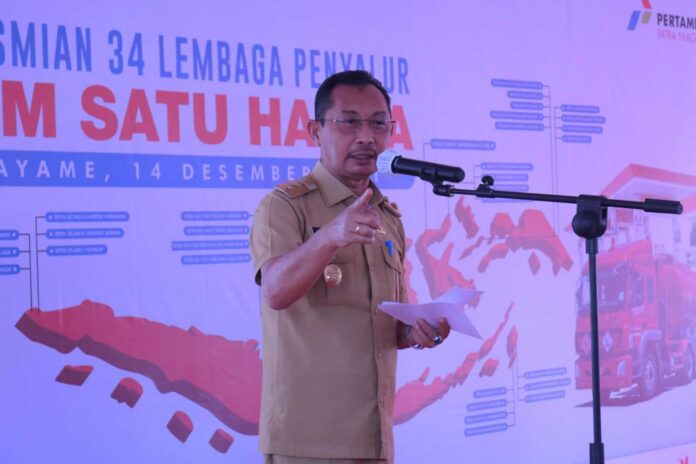 Wakil Gubernur Maluku Barnabas Nathaniel Orno