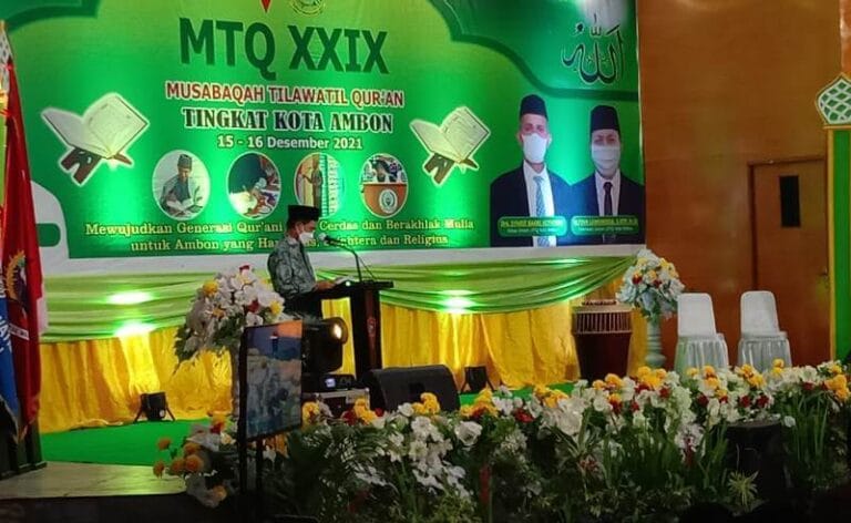 Kecamatan Nusaniwe Juara Umum MTQ Tingkat Kota Ambon