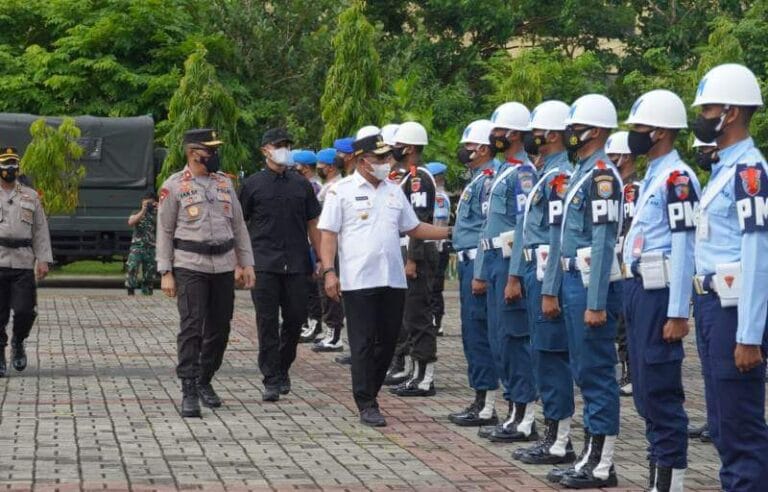 Pimpin Apel Operasi Lilin 2021, Gubernur MI Bacakan Amanat Kapolri