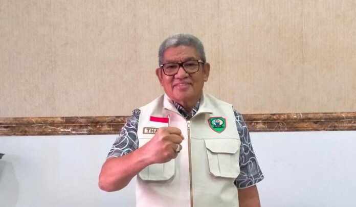 Ketua KONI Maluku Tenggara yang adalah Bupati Malra M. Thaher Hanubun, Kamis (17/2/2022). Foto: