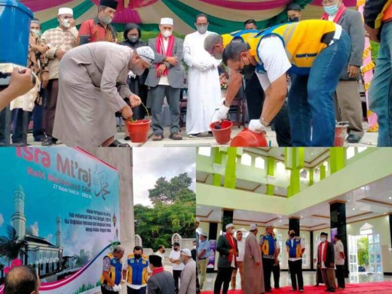 Pemkab Malra Lanjutkan Pembangunan Masjid Agung Al-Muhajirin