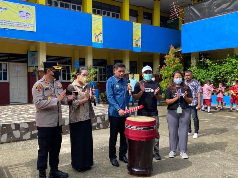 Pembukaan Launching BIAN di kompleks sekolah PDK, Sabtu (28/5/2022). Foto: Chintia Samangun