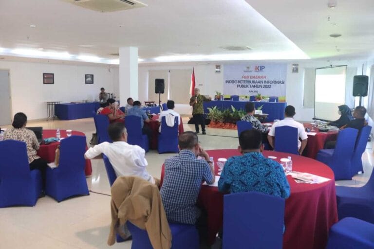 KIP Gelar FGD Daerah Indeks Keterbukaan Informasi Publik Tahun 2022