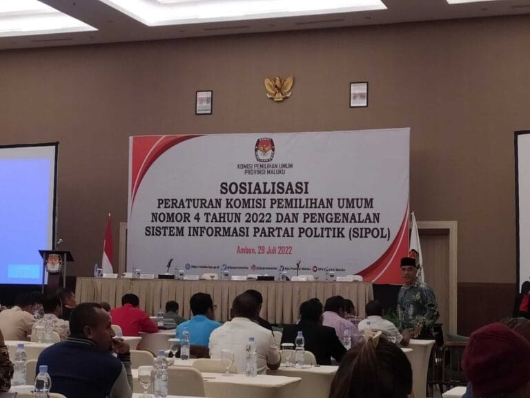 Tingkatkan Aturan Pemilu KPU Maluku Gelar Pengenalan SIPOL