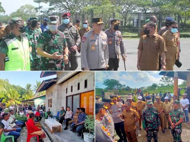 Ke Ohoidertutu dan Ohoiren, Kapolda dan Pangdam Lakukan Mediasi