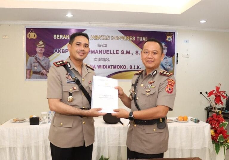 Jabatan Kapolres Tual Berganti, Kini Dijabat AKBP Prayuda Widiatmoko