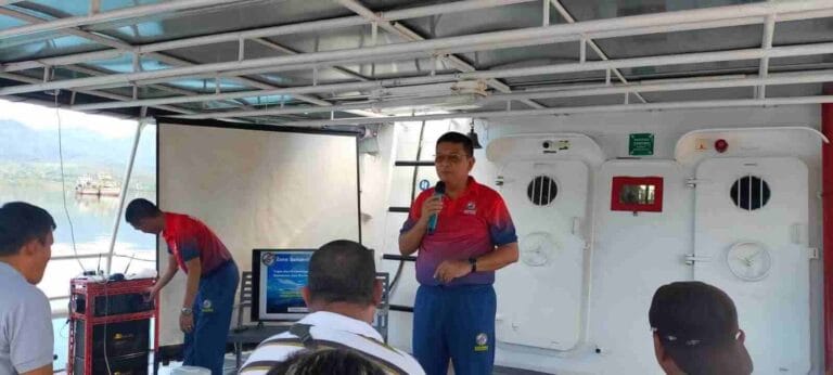 Komandan Bakamla Zona Maritim Timur, Laksma Bakamla Dr. Drs. Haris Joko Nugroho.
