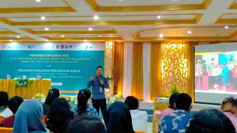 Lindungi Petugas Regsosek, BPJS Ketenagakerjaan dan BPS Malra Teken Kerja Sama