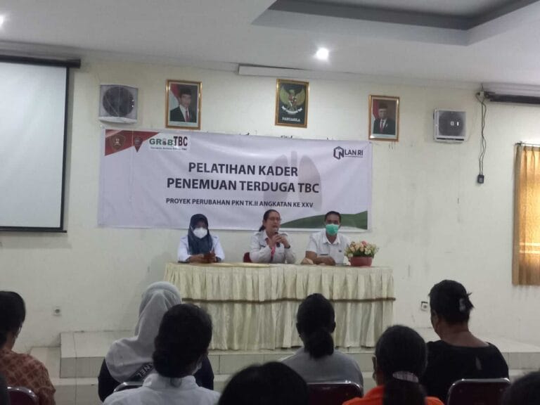 Kadinkes Ambon Gelar Pelatihan Kader Penemuan Terduga TBC, Menuju Eliminasi TBC 2030