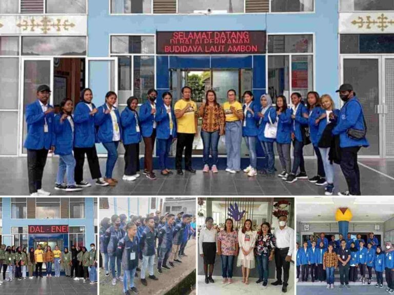 Penerimaan mahasiswa magang kerja dari Polikant di sejumlah lokasi magang di Ambon. Sumber foto: Facebook Lany Metungun (28/9/2022)