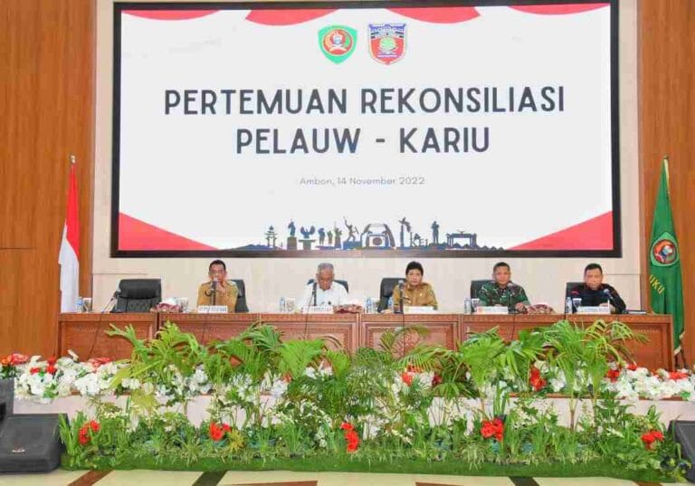 Temu Rekonsiliasi Pelauw dan Kariu Terwujud, Ini Harapan Kapolda Maluku