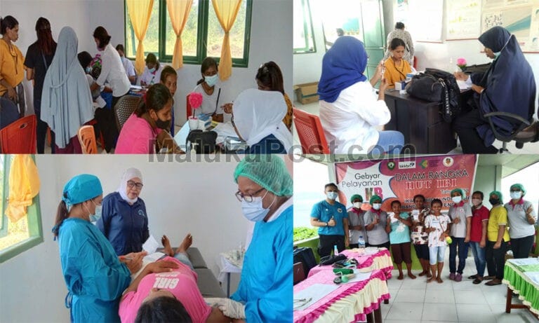 Peringati HUT Ke-71 IBI Maluku Tenggara Gelar Bhakti Sosial