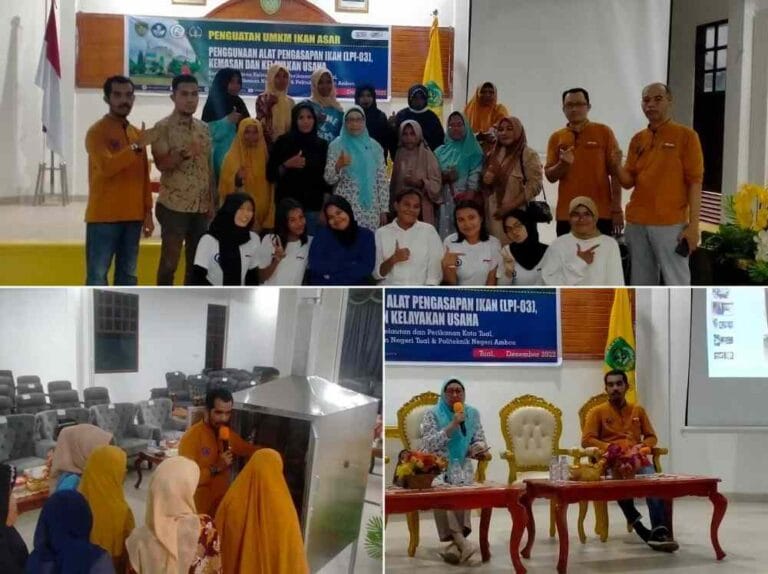 Focus Group Discussion (FGD) ketiga tentang Penguatan UMKM Ikan Asar di Aula Kantor Wali Kota Tual, Sabtu (10/12/2022). Foto: Labes Remetwa