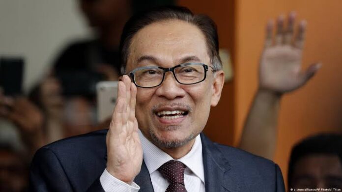 Perdana Menteri Malaysia, Anwar Ibrahim (Gambar: AP)