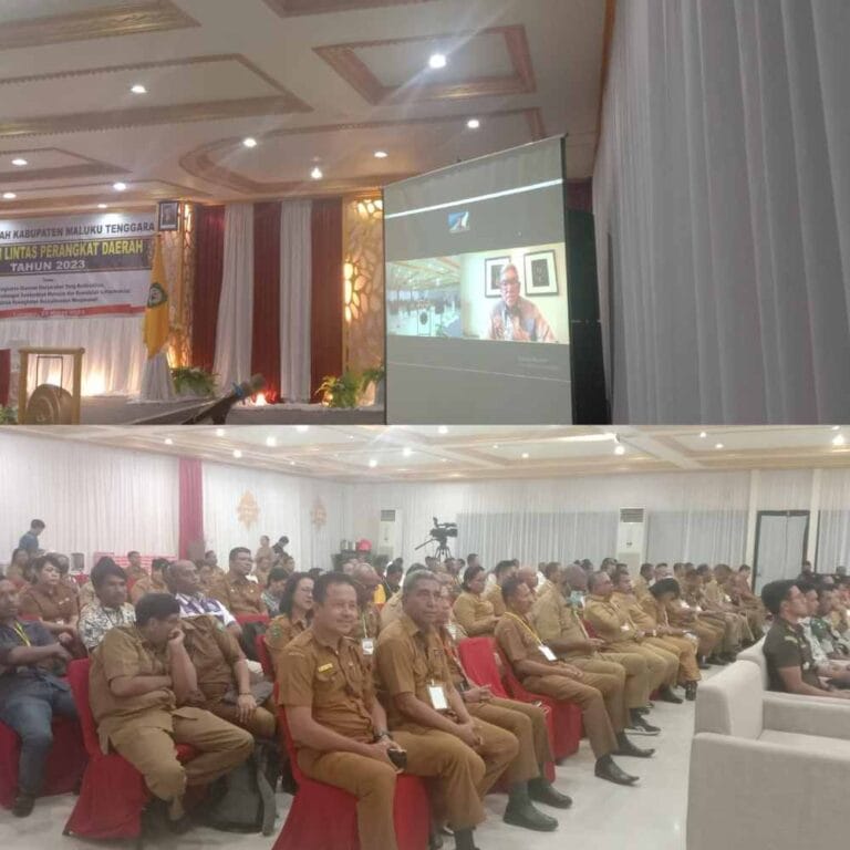 Suasana pembukaan Forum Lintas Perangkat Daerah (FLDP) tahun 2023. Foto: Ketty Remetwa.