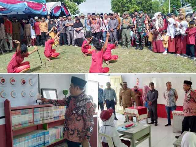 Wali Kota Resmikan Taman Baca dan Tinjau Ujian SD di Tayando Yamtel