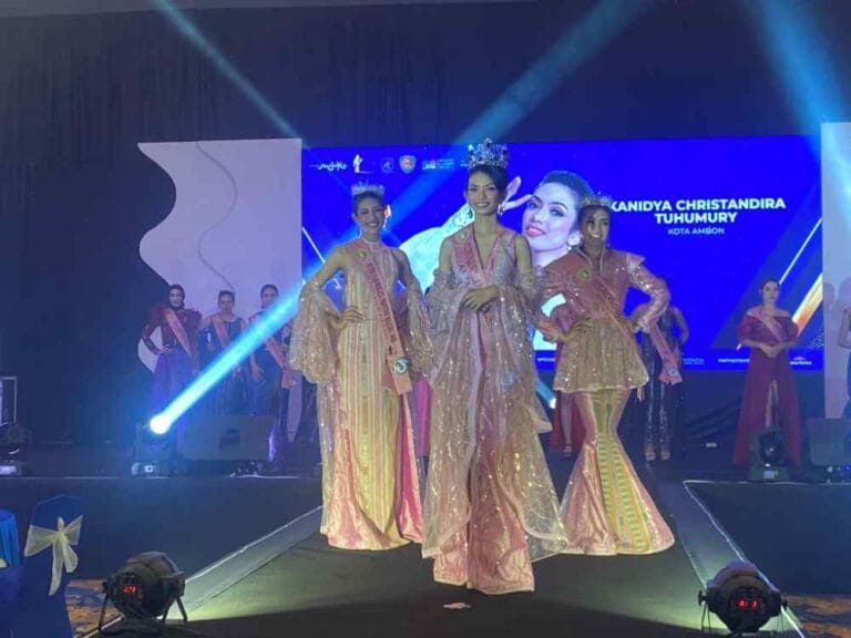 Kinindya Christandira Tuhumury Pemenang Putri Pariwisata Maluku 2023
