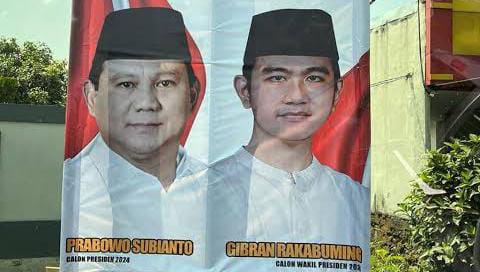 Prabowo Subianto dan Gibran Rakabuming (Gambar Kompasid)