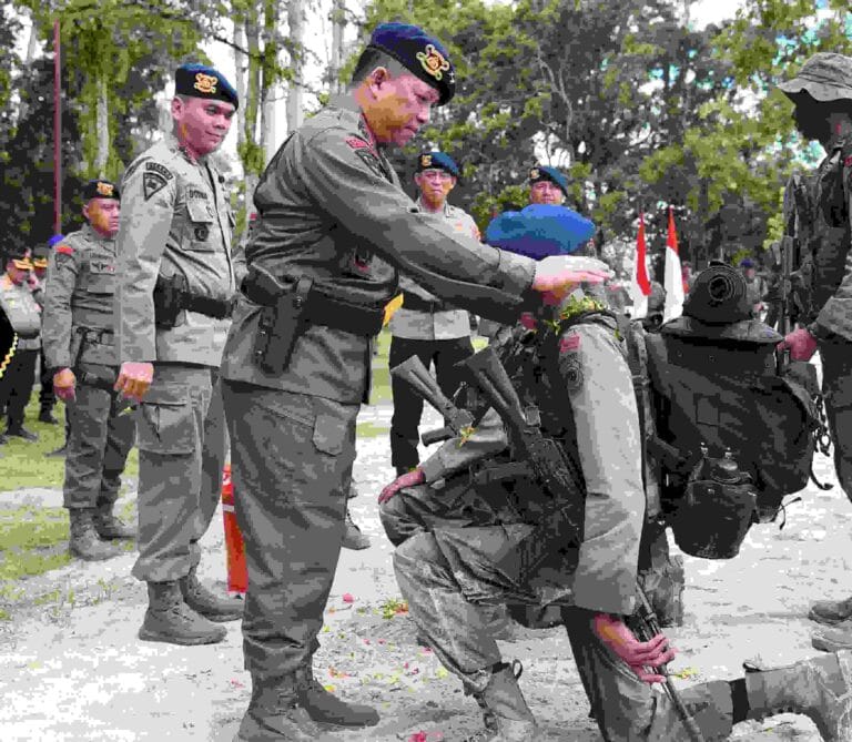 Tutup Pembinaan Tradisi, Kapolda Maluku: Brimob Wajib Jaga dan Lindungi Rakyat