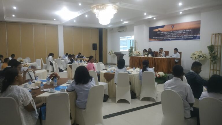 Sapulete Buka Forum Perangkat Daerah Dinas Perikanan Ambon