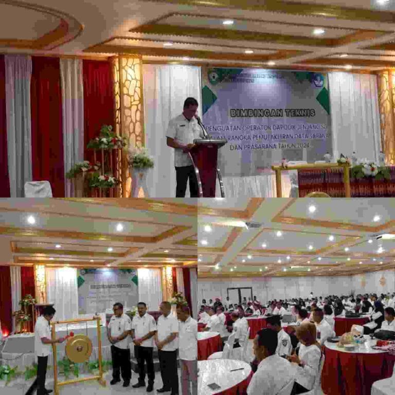 Pemkab Malra Buka Bimtek Dapodik Jenjang SD dan SMP