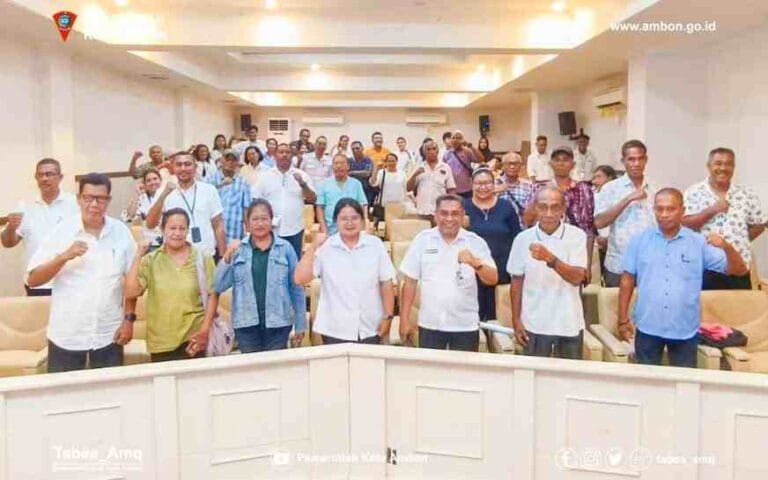 Lekransy Konsolidasi Pemanfaatan SIMAK di Kelurahan Menuju Ambon Smart