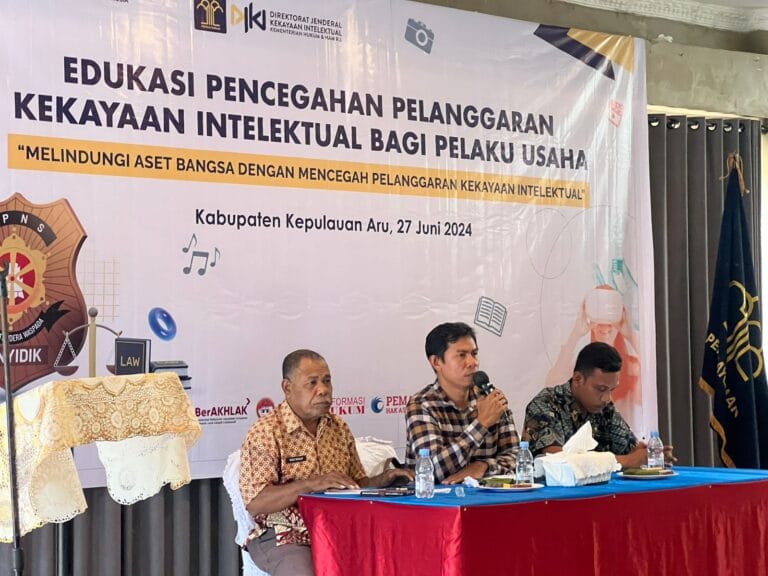 Mencegah Terjadinya Pelanggaran Ki Bagi Pelaku Usaha, Ini Upaya Kemenkumham Maluku