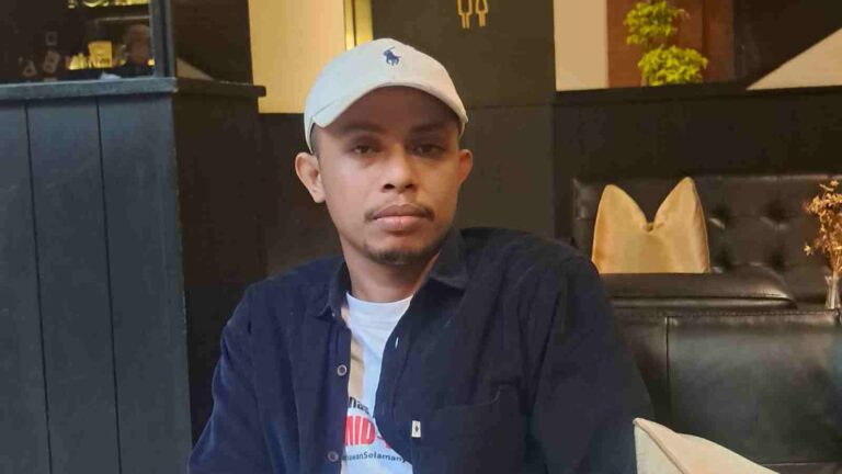 Armed Ngabalin, Mahasiswa Pascasarja Linguistik Universitas Negeri Jakarta. Foto: Dokpri