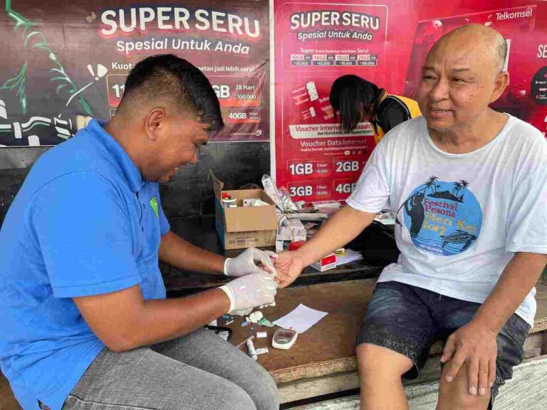Sasar Warga di Jumat Peduli, Polres Tual Gelar Layanan Kesehatan Gratis