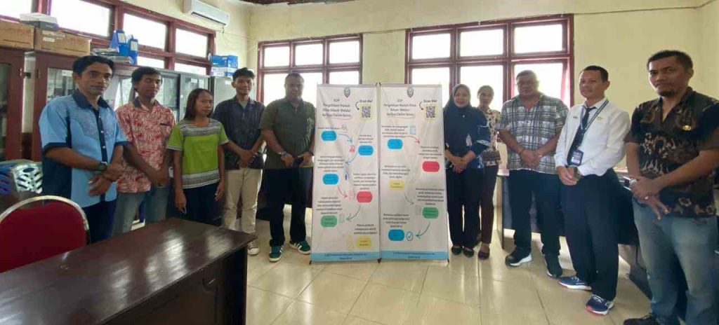 Demo Aplikasi Elelim-Serve. Foto : suaradamai/Henrik T.