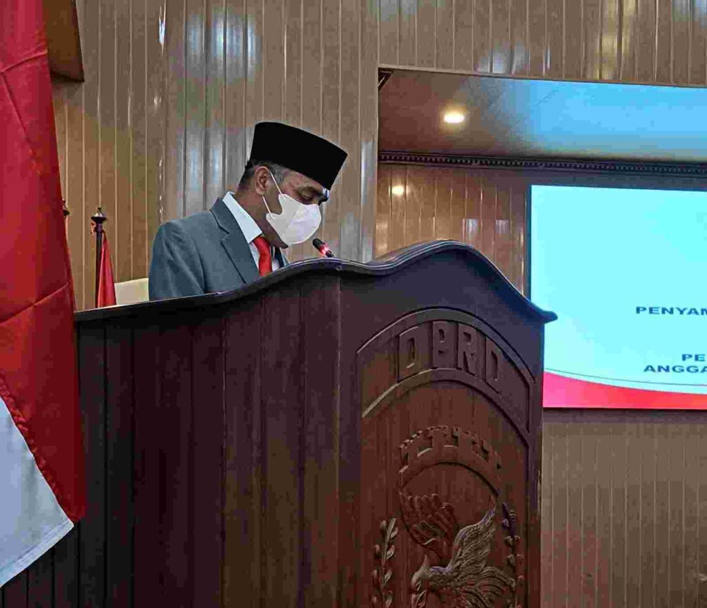 Berita Foto: Wakil Wali Kota Tual Hadiri Paripurna DPRD Penyampaian Nota Pengantar Ranperda Pertanggungjawaban APBD 2025 2 paripurna apbd tual 3 Suaradamai.com