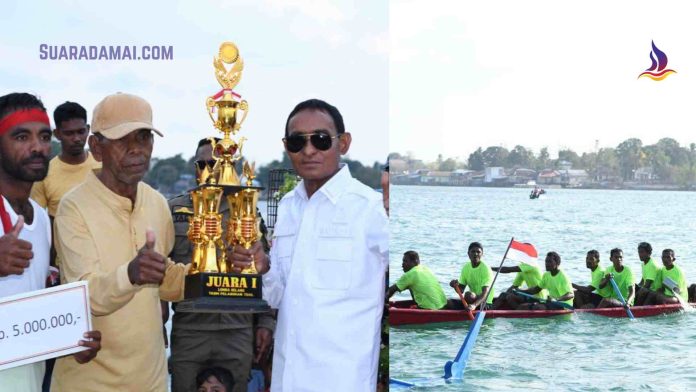 Dari Lomba Belang ke Porprov 2027, Tual Mulai Bidik Atlet Dayung Terbaik