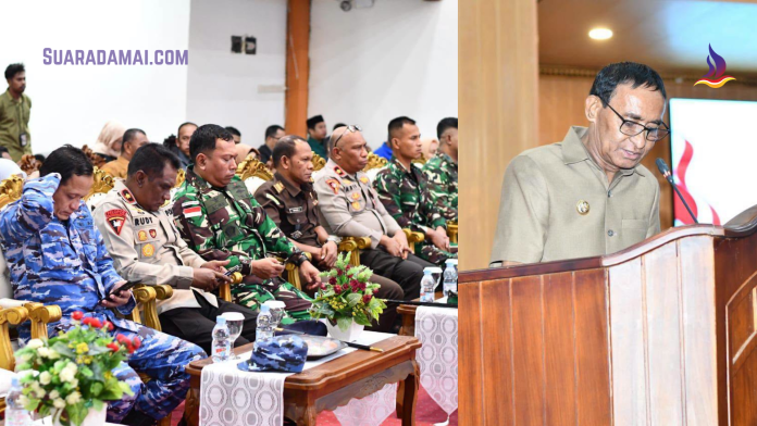 Wali Kota Tual Hadiri Paripurna DPRD Bahas Lima Ranperda
